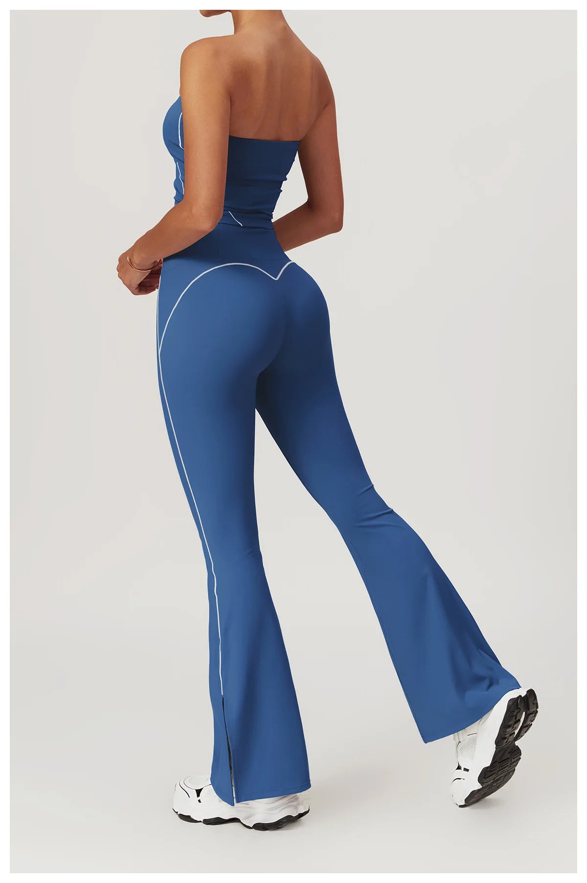 Leggings Bell-bottoms Push Up High Waist Wide Leg