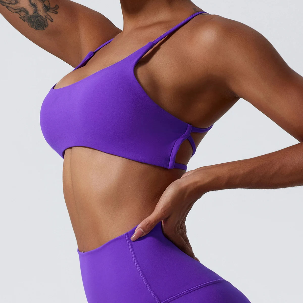 Back Cross Sports Bra
