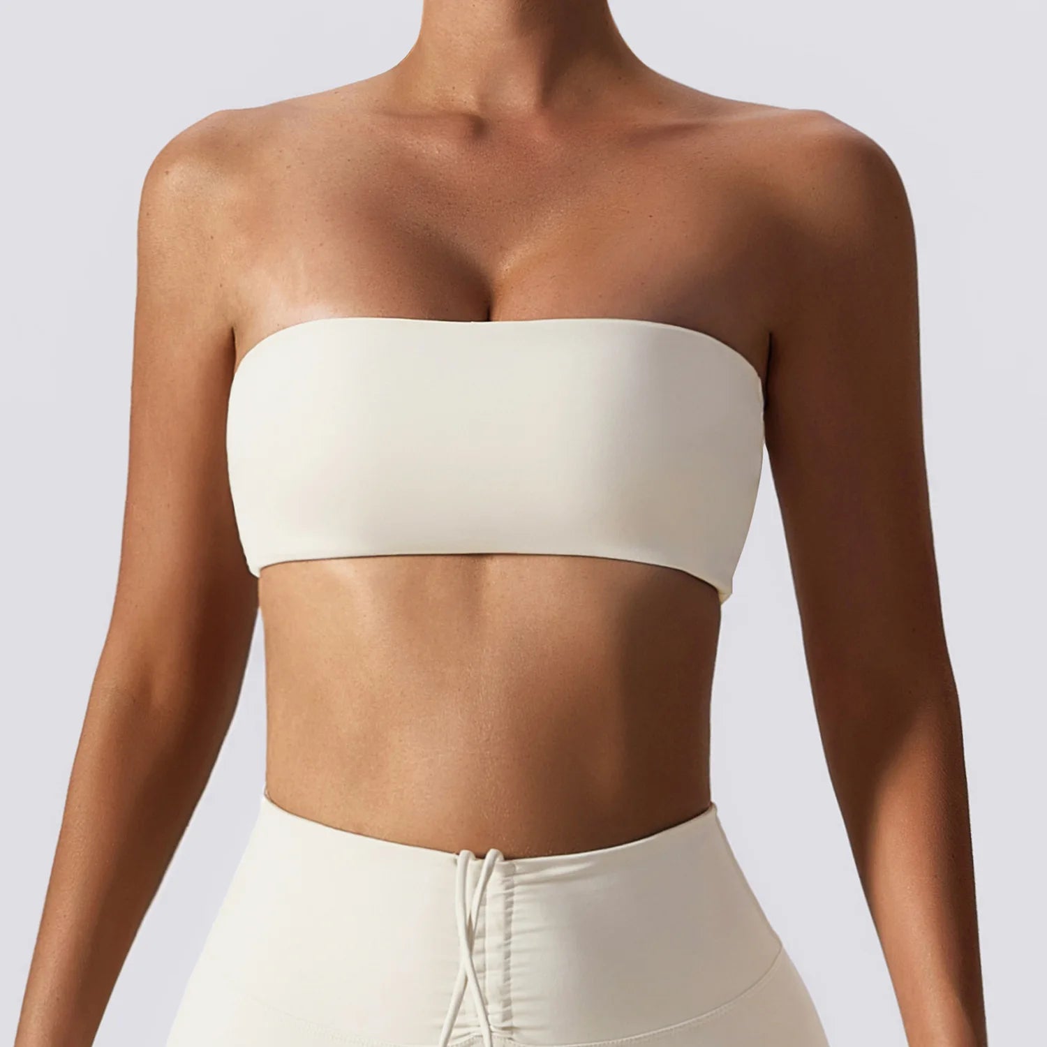 Strapless Sports Bra Gym