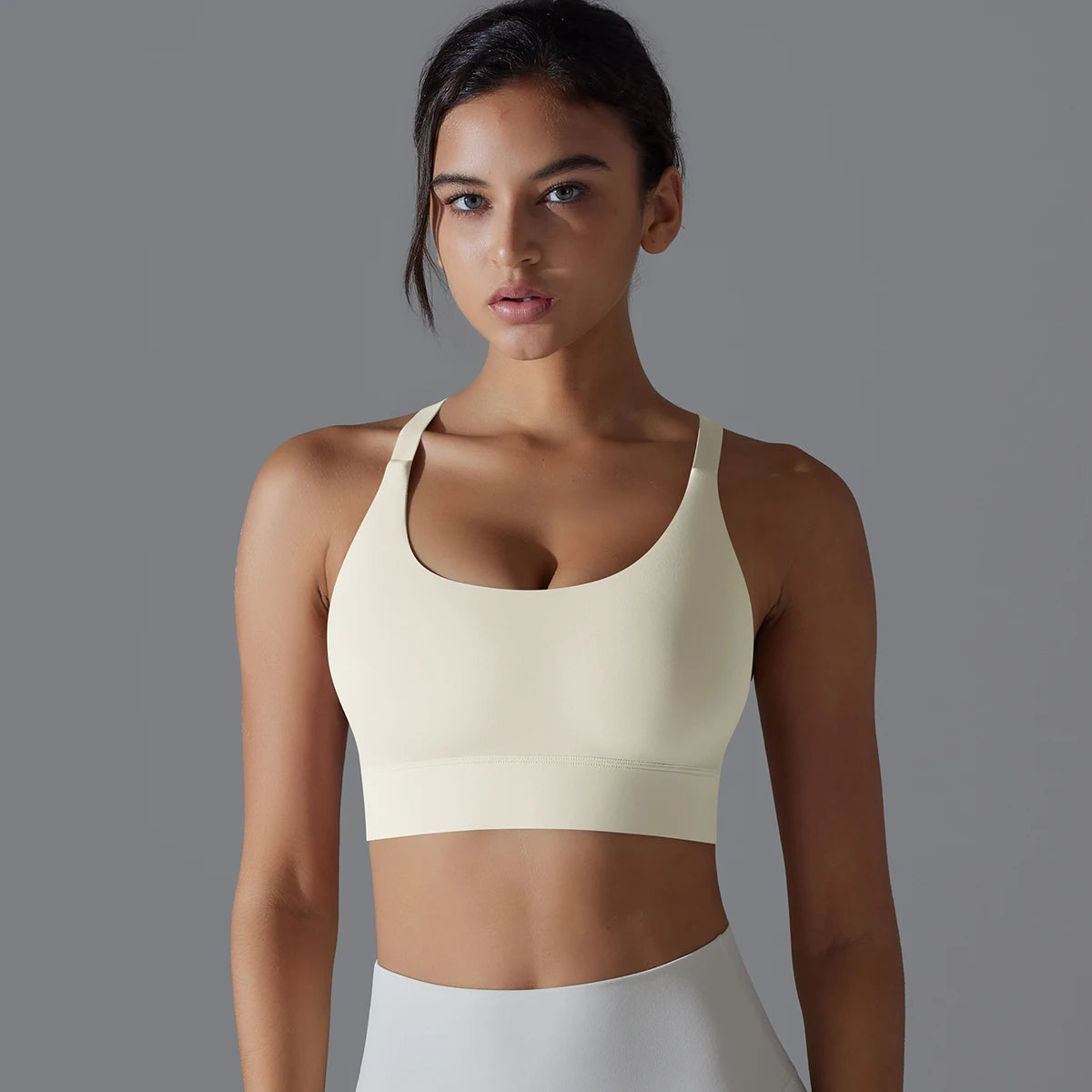 Sexy Backless Yoga Bra Workout Adjustable Buckle
