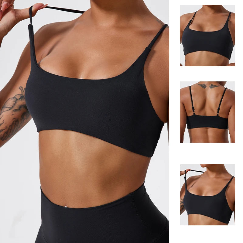 Back Cross Sports Bra