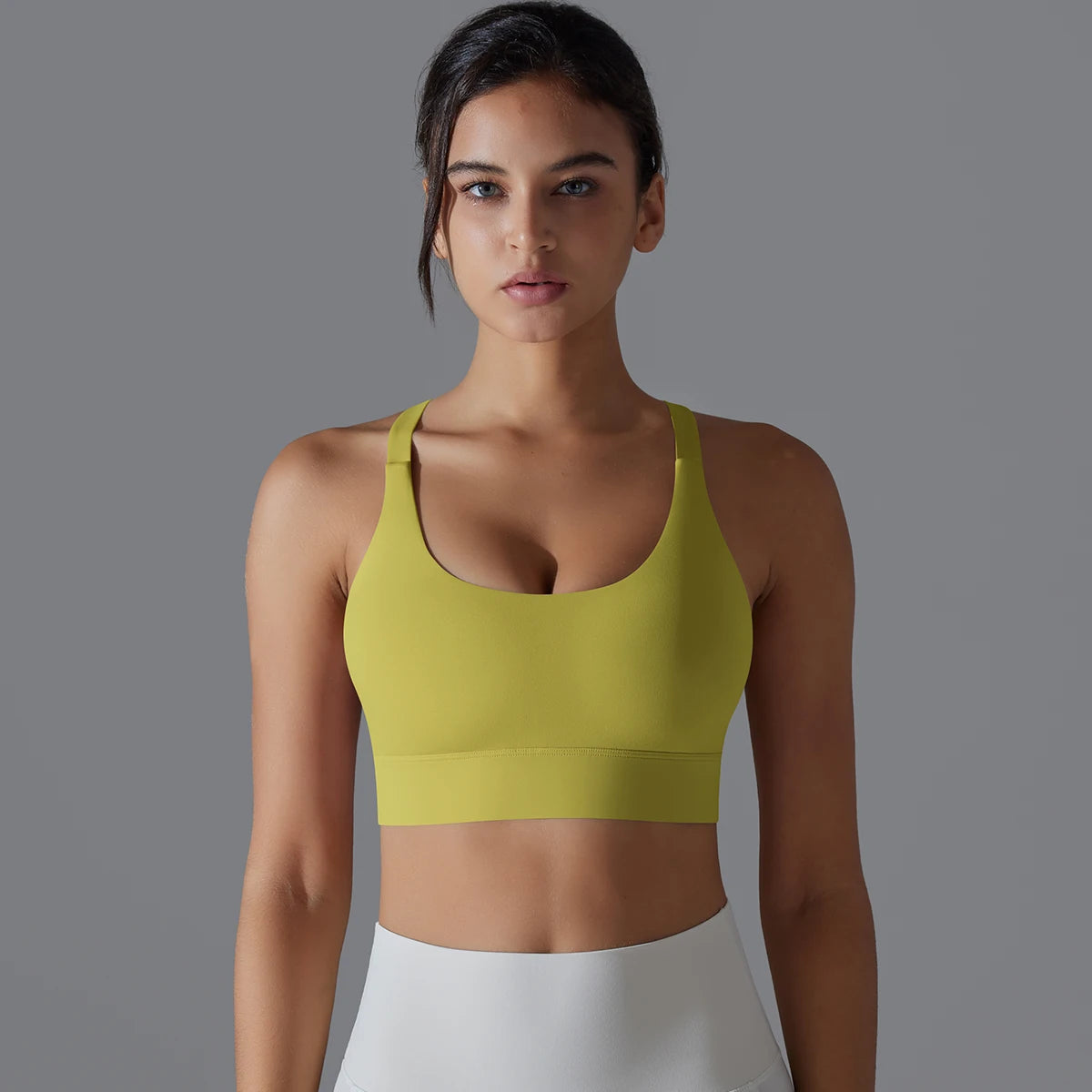 Sexy Backless Yoga Bra Workout Adjustable Buckle