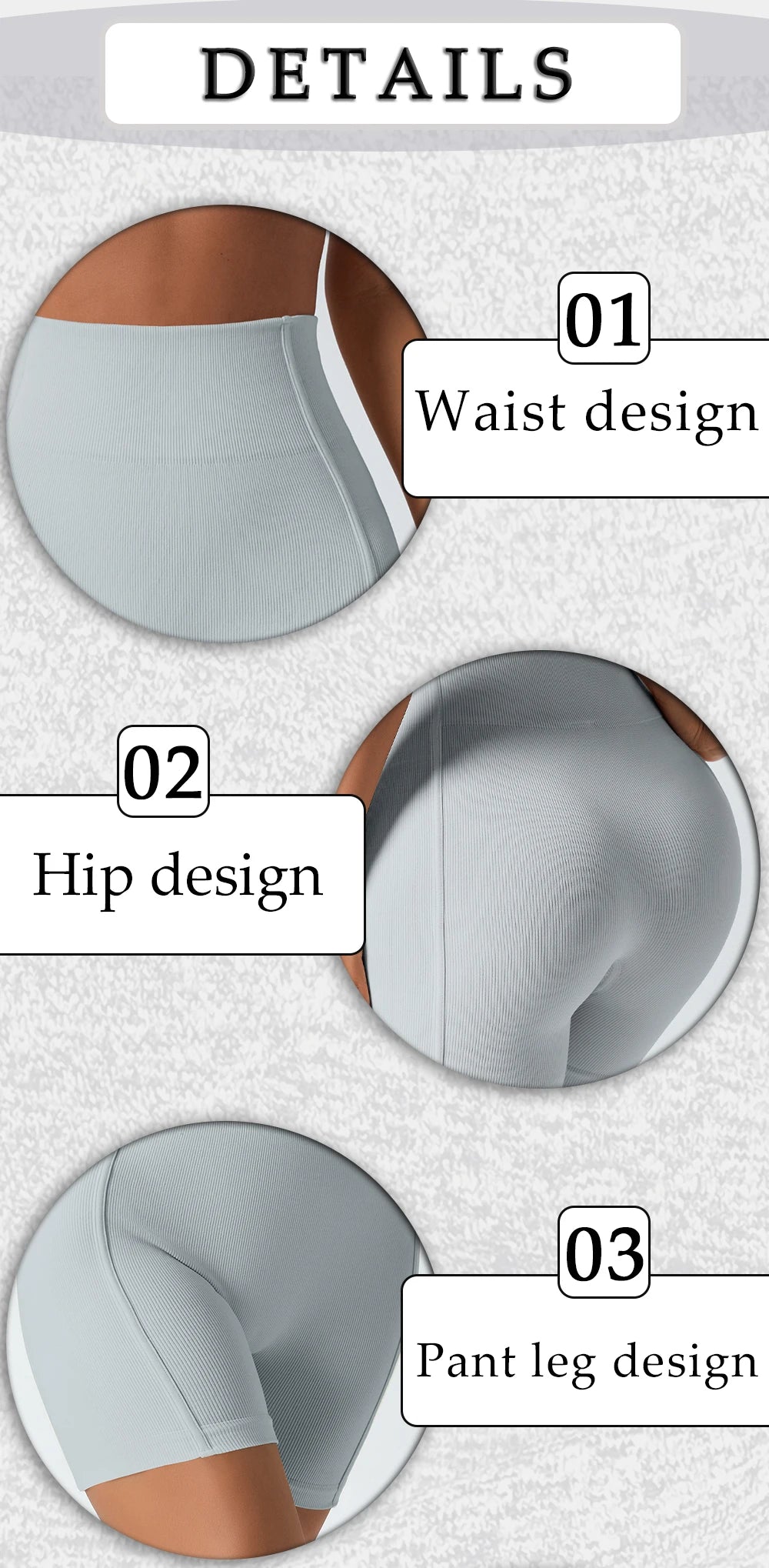 Women's Seamless High-Waisted Yoga Shorts