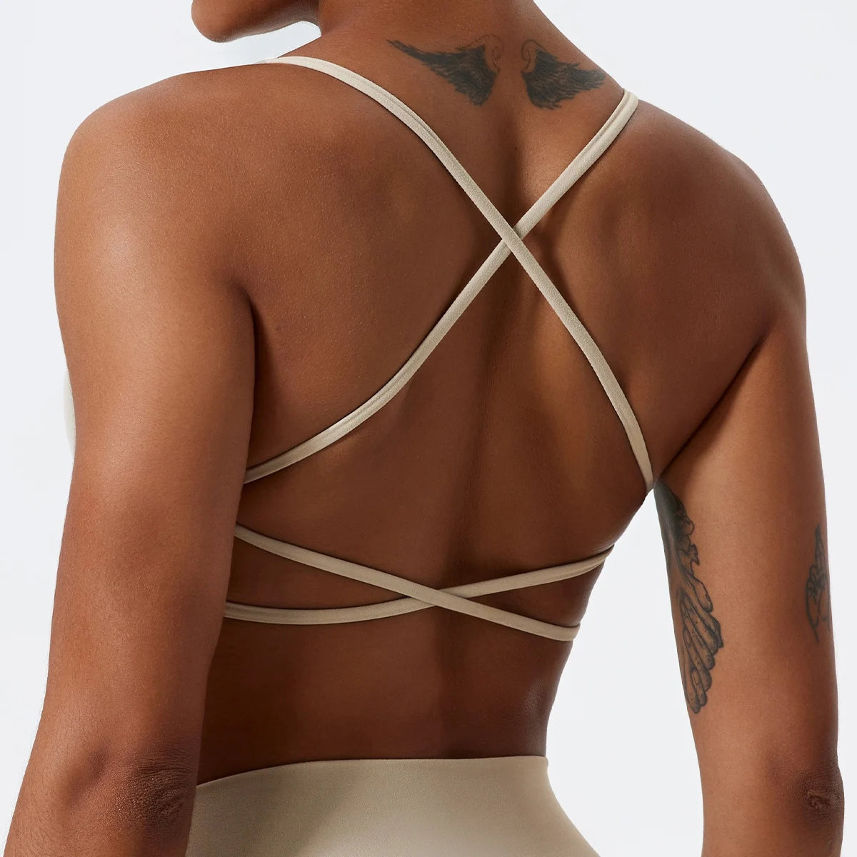Back Cross Sports Bra