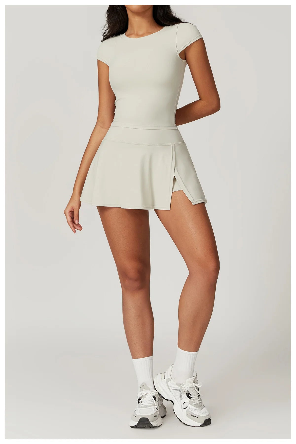 New Yoga Short Skirt Comfortable Slit