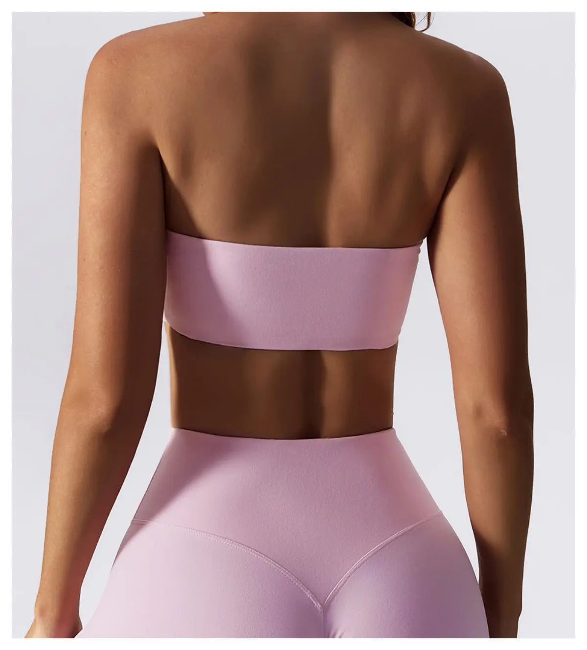Strapless Sports Bra Gym