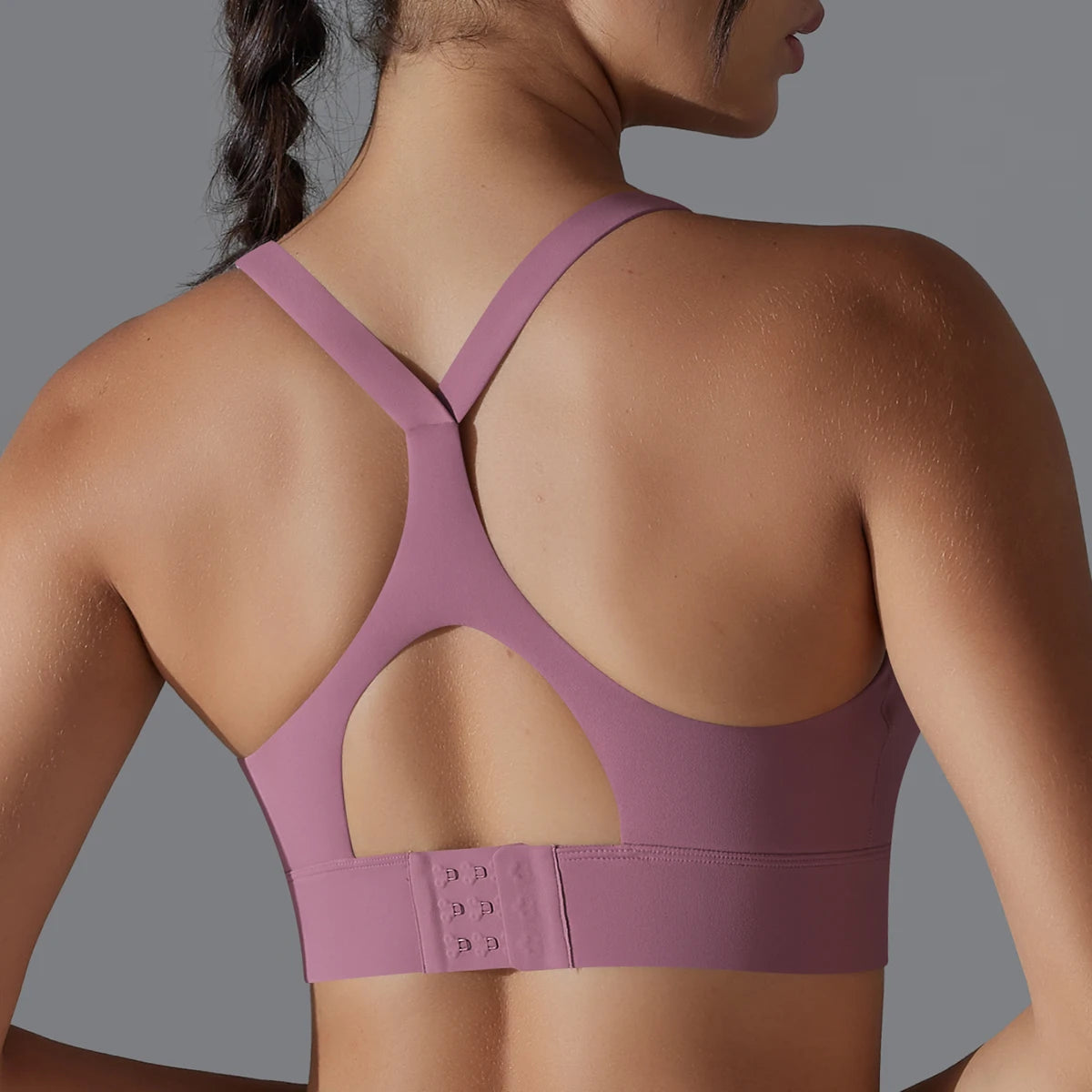 Sexy Backless Yoga Bra Workout Adjustable Buckle