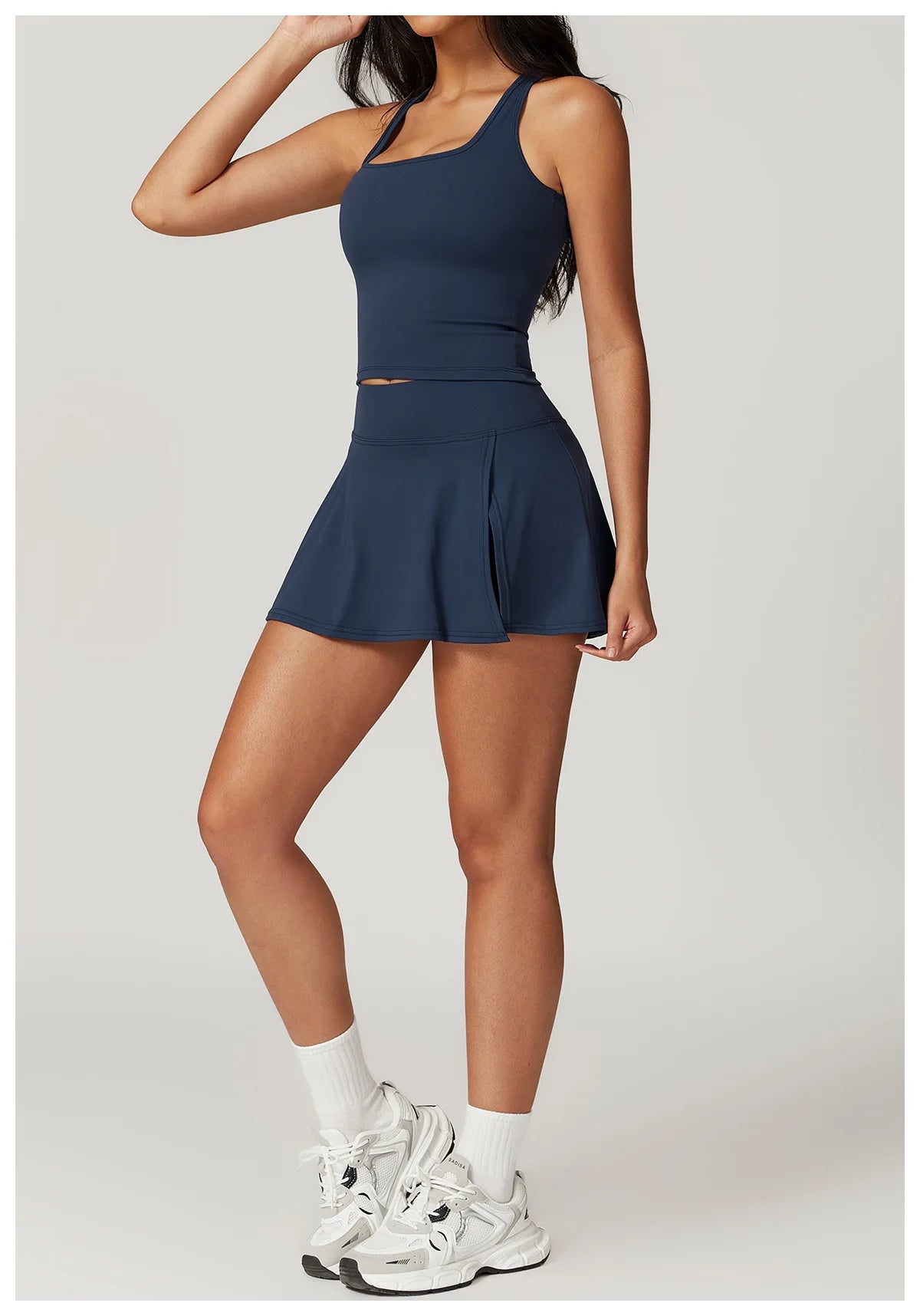 New Yoga Short Skirt Comfortable Slit