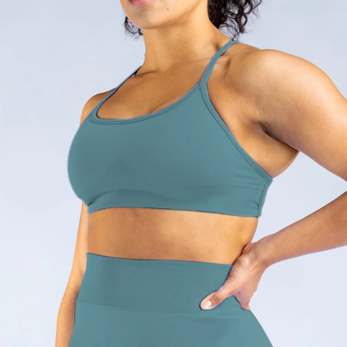 Dynamic Backless Sports Bra High Impact