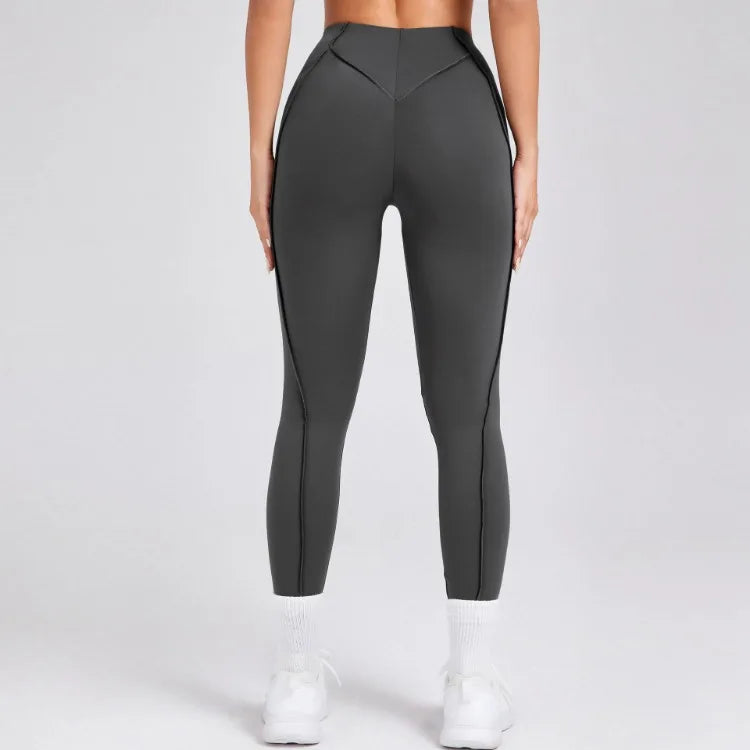 Yoga Leggings Fitness High Waist Peach Hip Raise