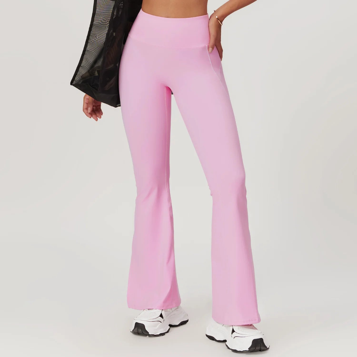 Leggings Bell-bottoms Push Up High Waist Wide Leg