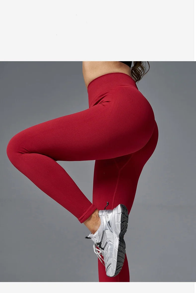 Peach Hip Tight High Waist Yoga Pants