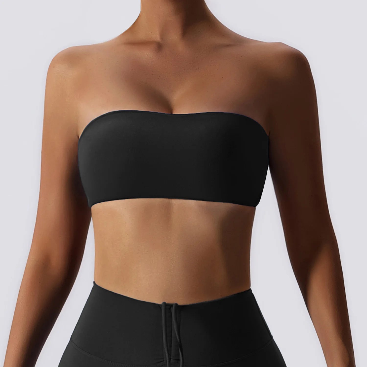 Strapless Sports Bra Gym
