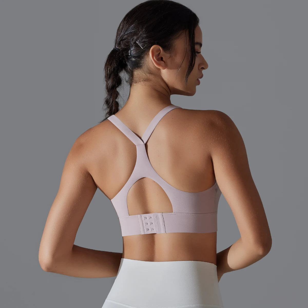 Sexy Backless Yoga Bra Workout Adjustable Buckle