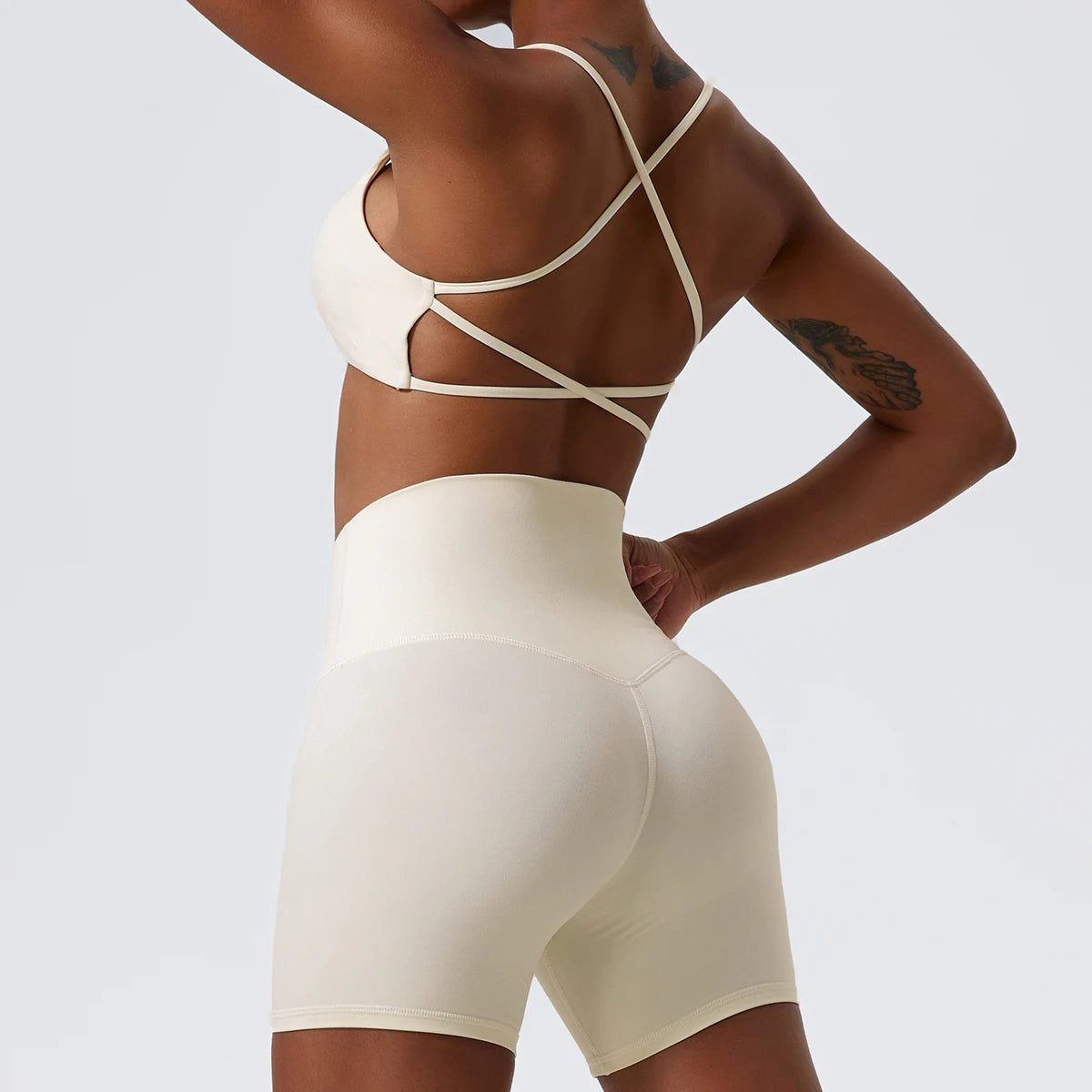 Back Cross Sports Bra