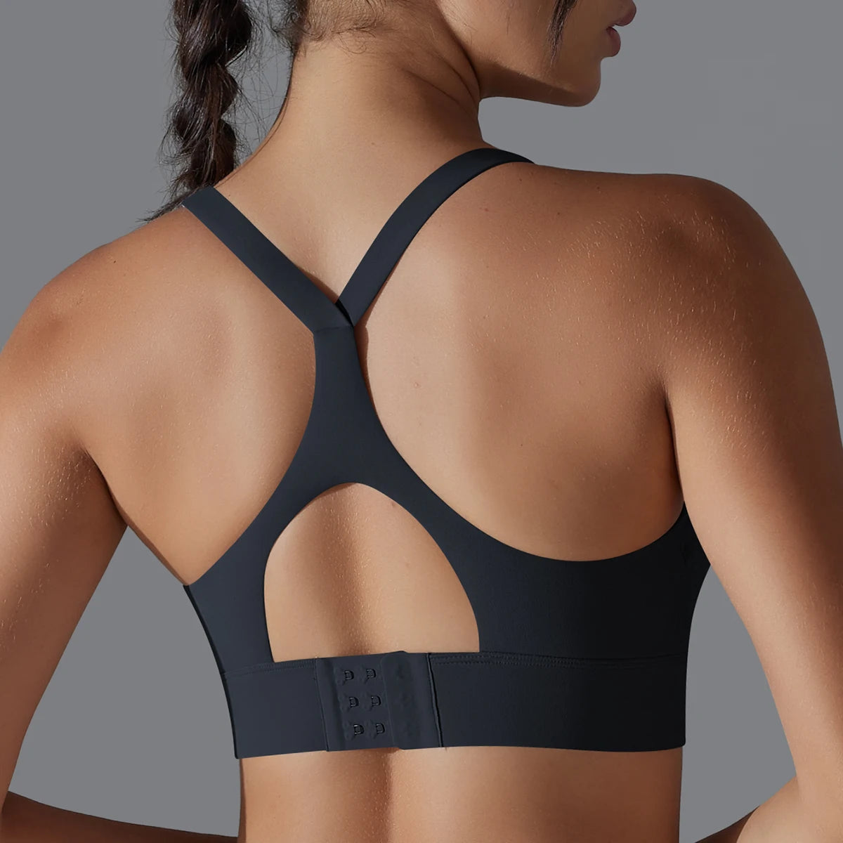 Sexy Backless Yoga Bra Workout Adjustable Buckle