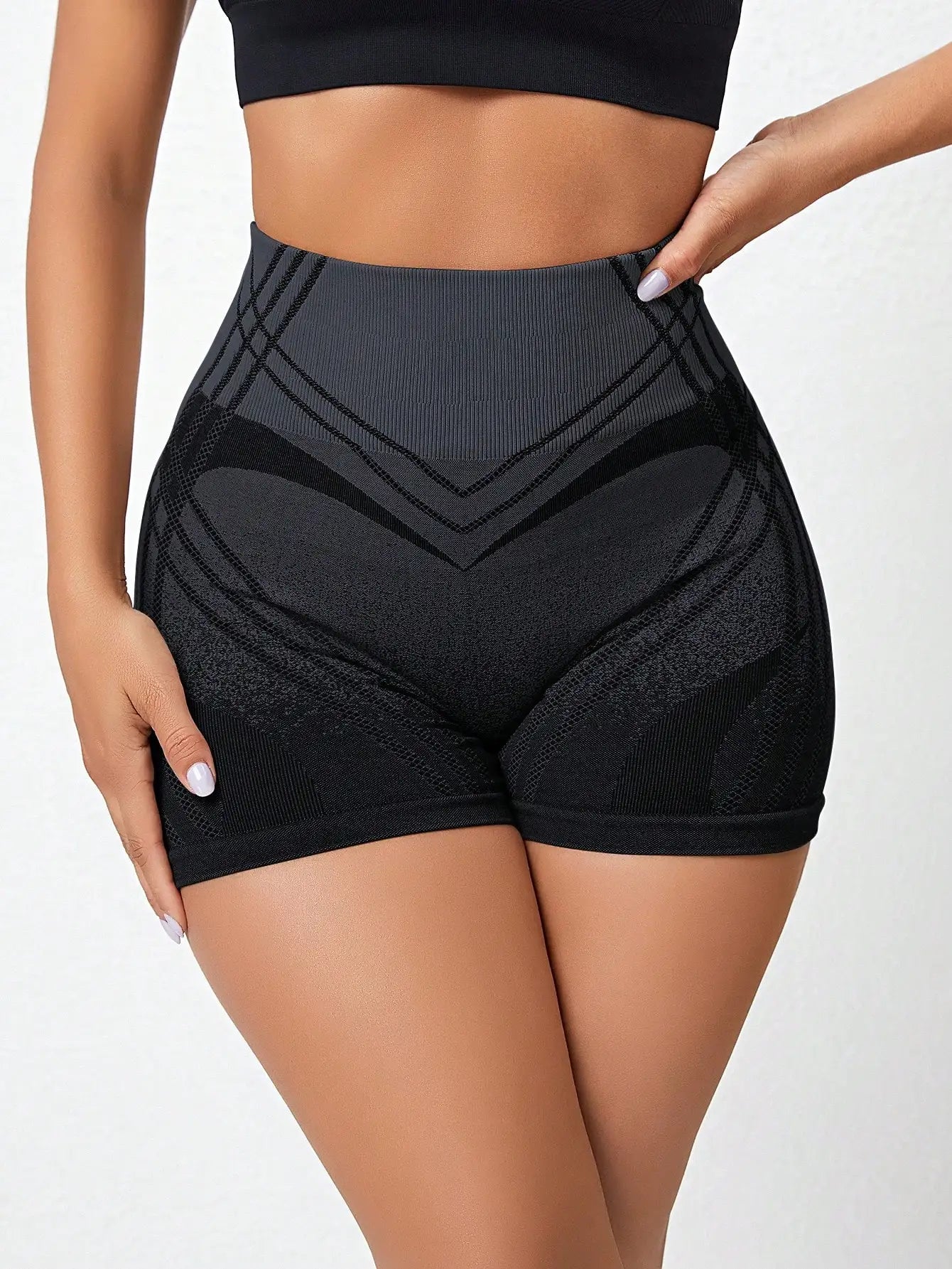 Gradient Yoga Exercise High Waist Hip Lifting