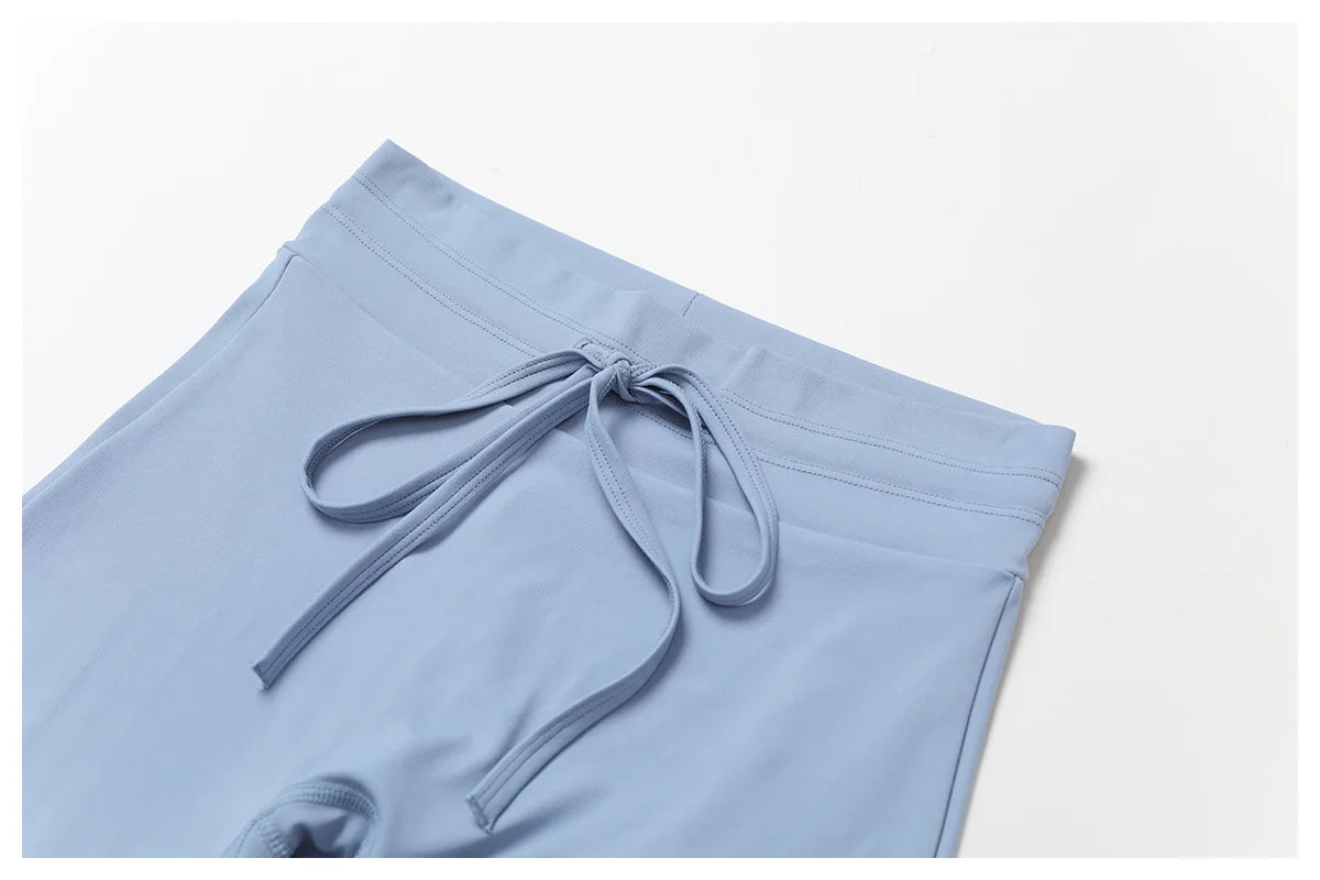 Sport Leggings Bell-bottoms High Waist Wide Leg