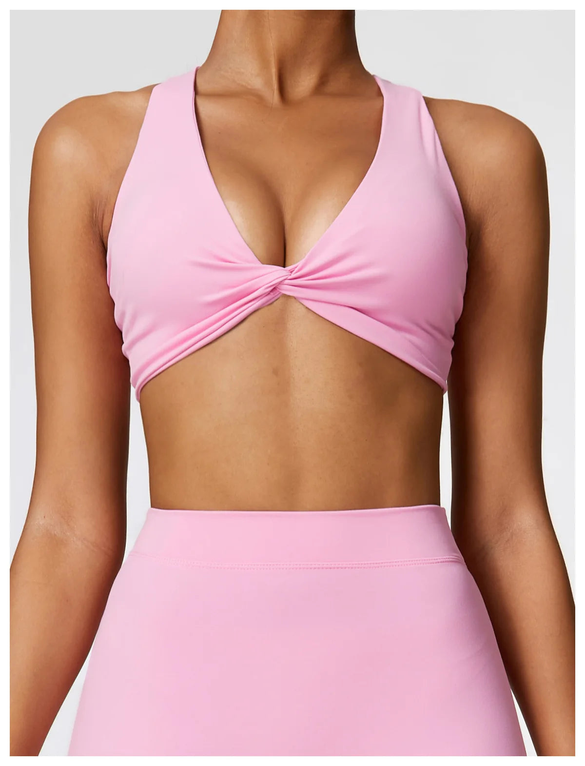 Criss Cross Straps Back High Support Impact