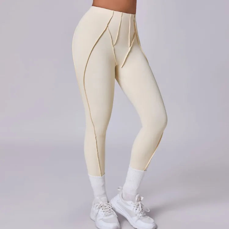 Yoga Leggings Fitness High Waist Peach Hip Raise