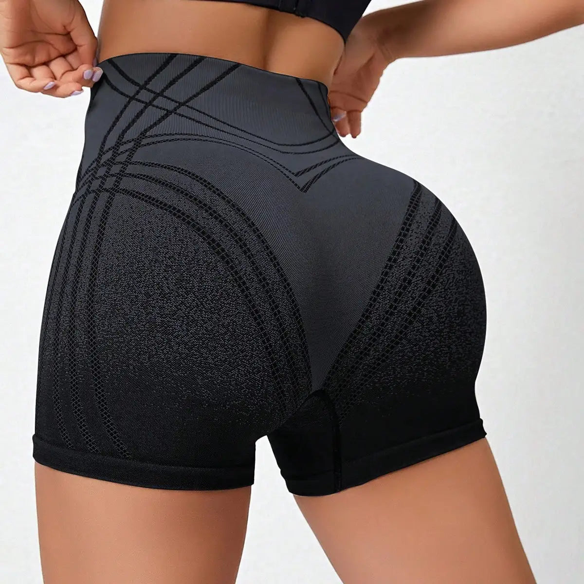 Gradient Yoga Exercise High Waist Hip Lifting