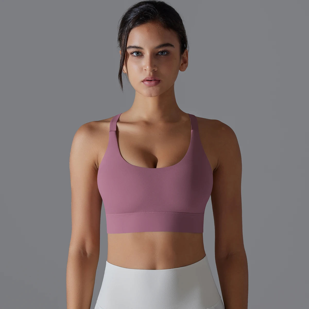 Sexy Backless Yoga Bra Workout Adjustable Buckle