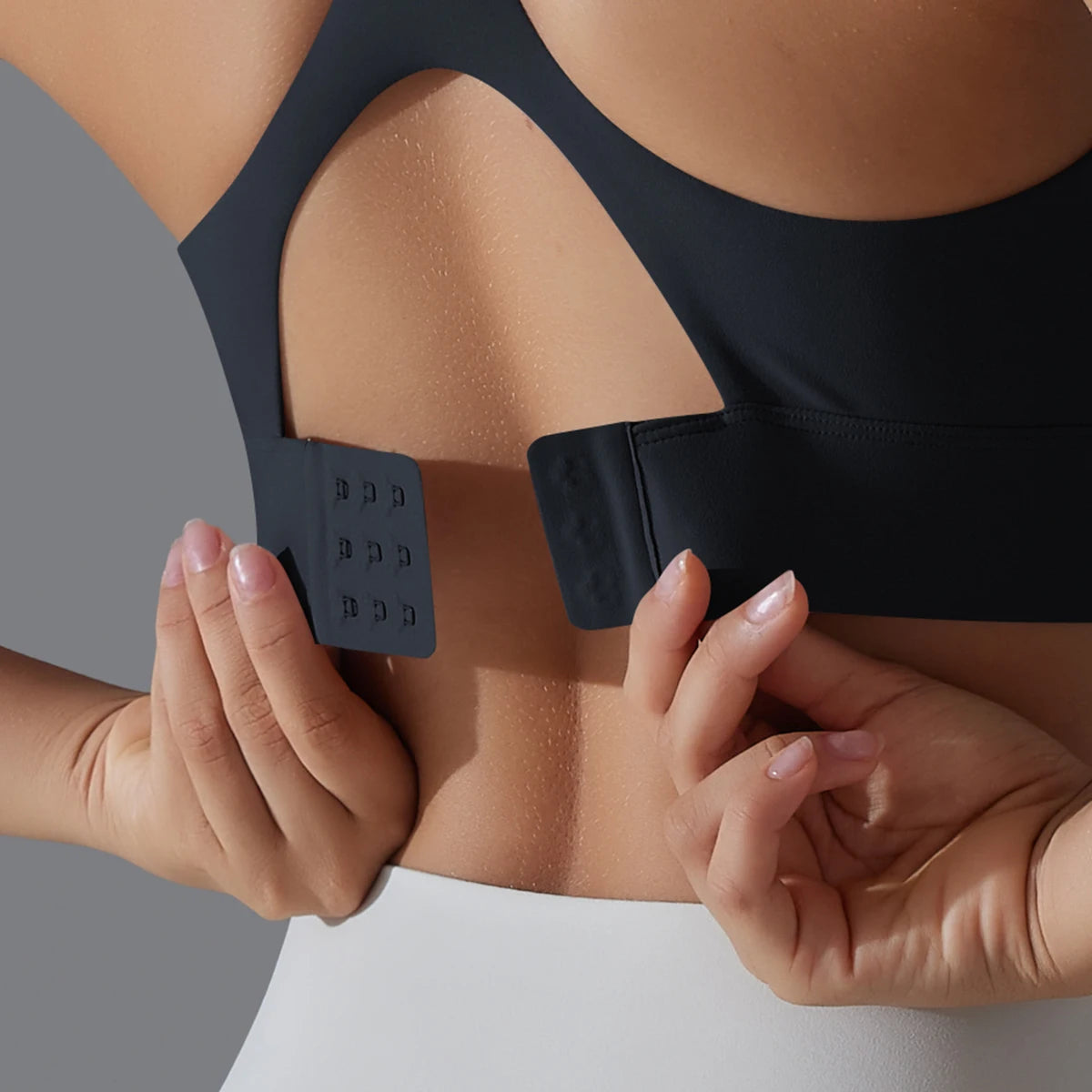 Sexy Backless Yoga Bra Workout Adjustable Buckle