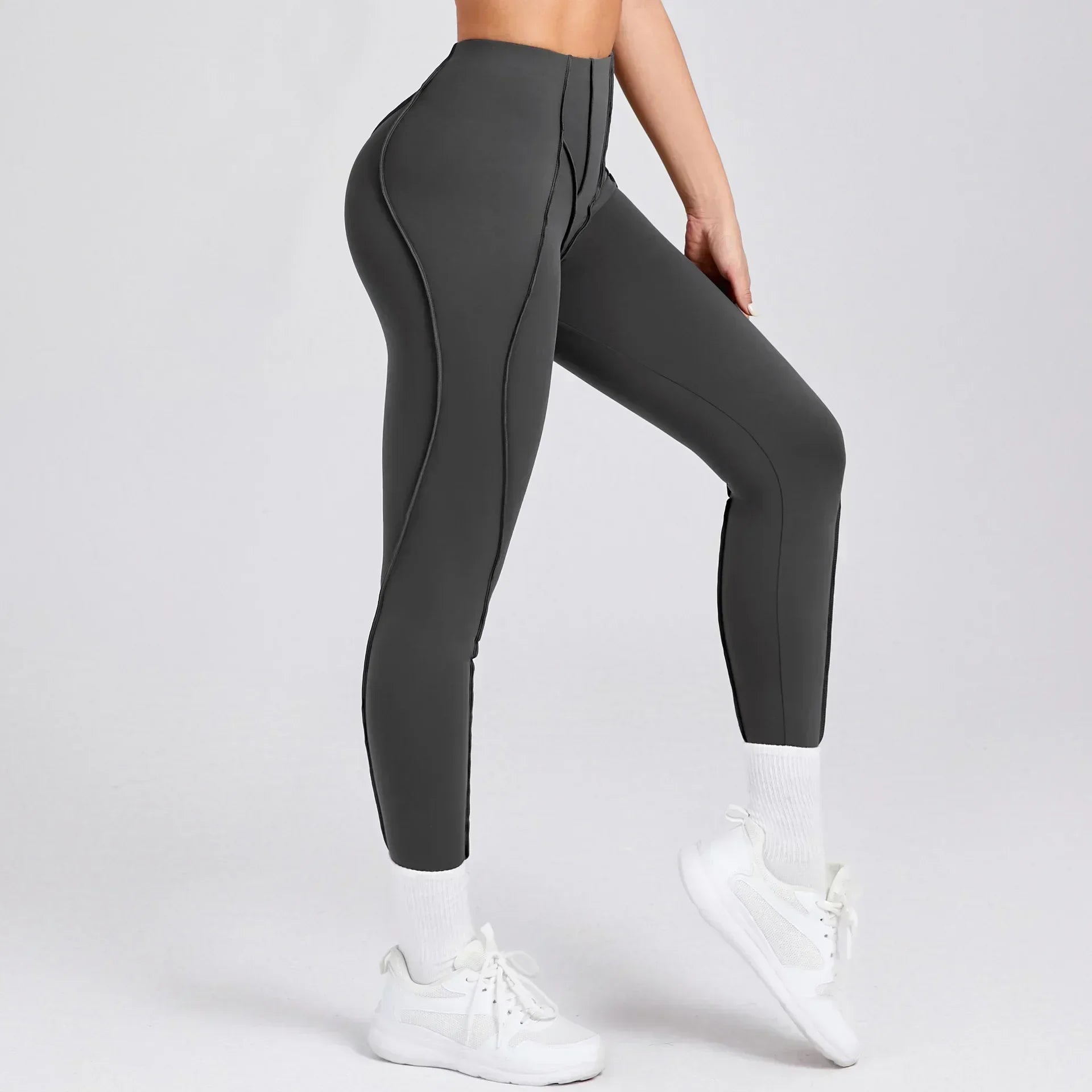 Yoga Leggings Fitness High Waist Peach Hip Raise