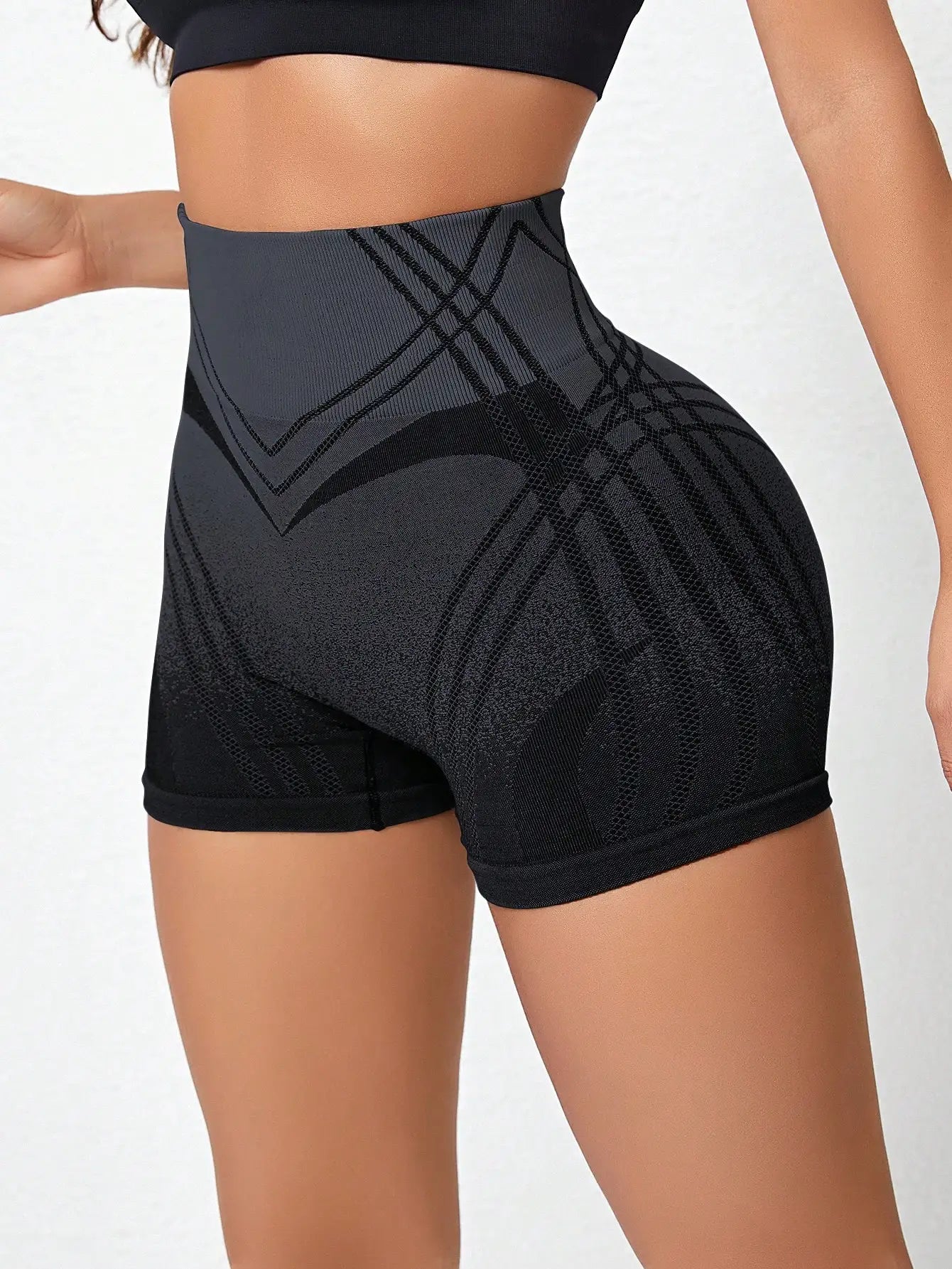 Gradient Yoga Exercise High Waist Hip Lifting