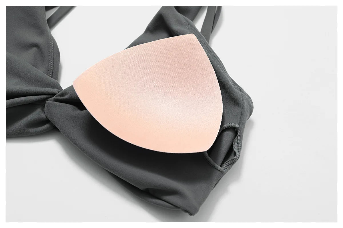 Criss Cross Straps Back High Support Impact