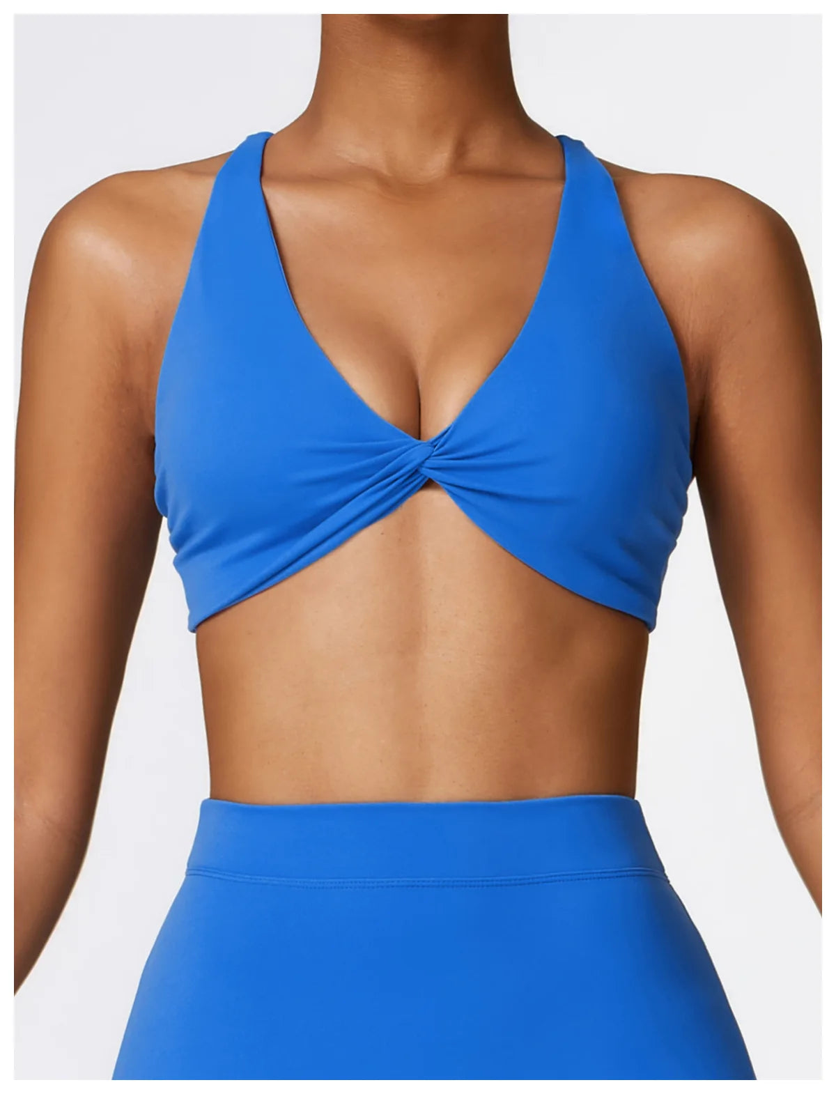 Criss Cross Straps Back High Support Impact