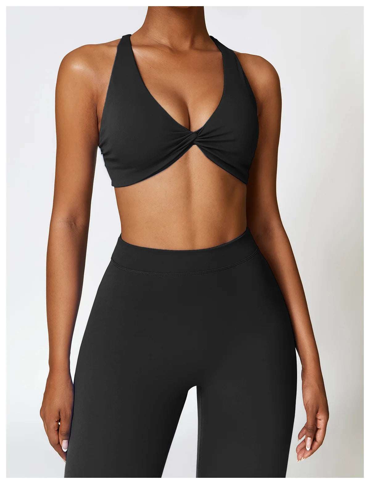 Criss Cross Straps Back High Support Impact
