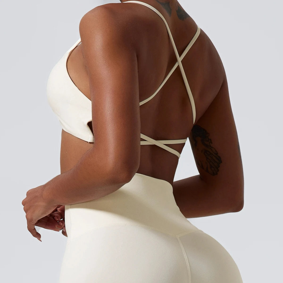 Back Cross Sports Bra