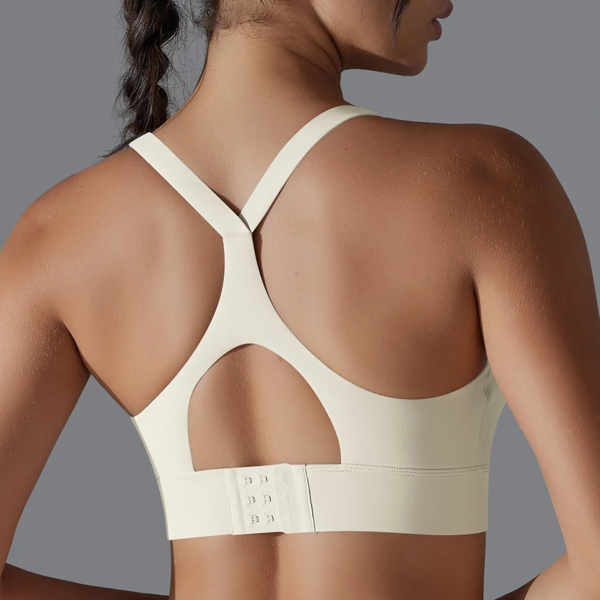 Sexy Backless Yoga Bra Workout Adjustable Buckle
