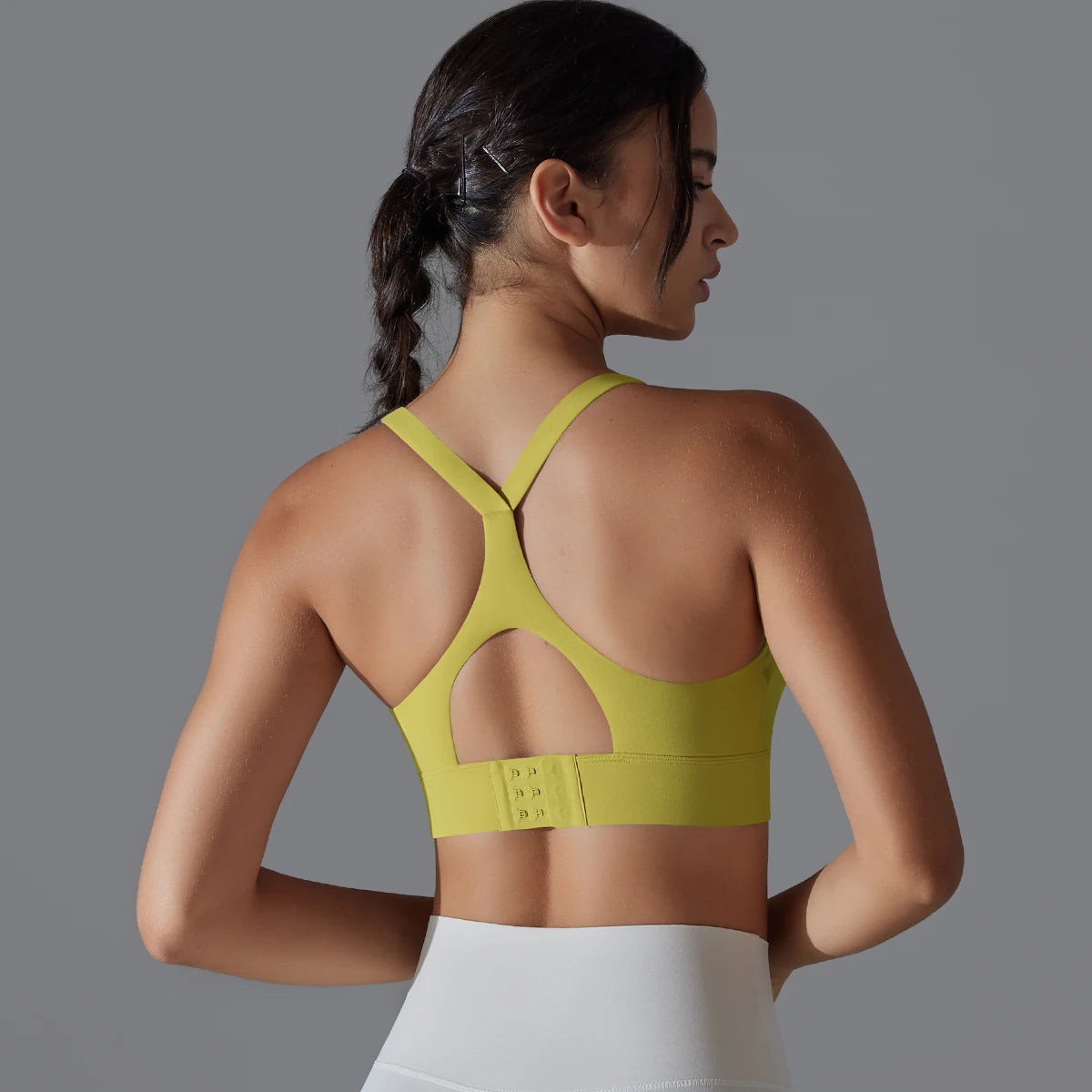 Sexy Backless Yoga Bra Workout Adjustable Buckle