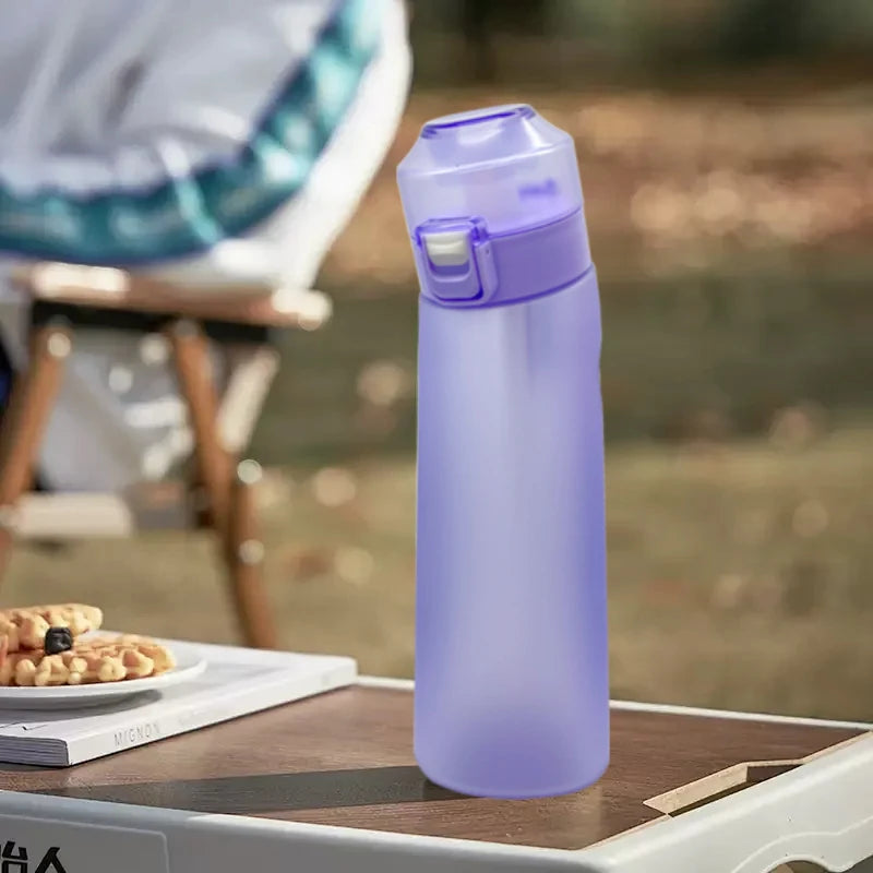 Air Flavored Water Bottle With 7 Flavor Ring