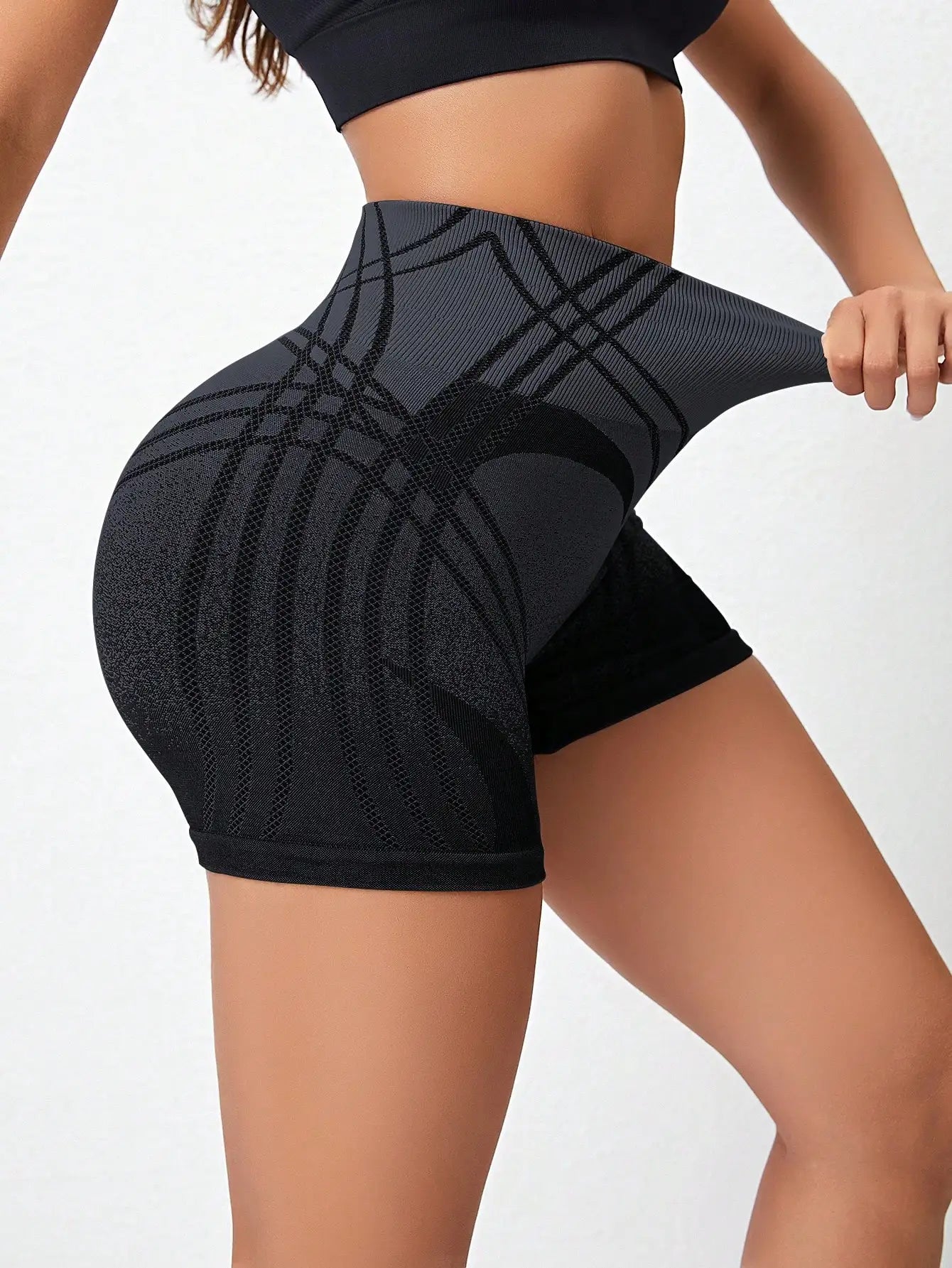 Gradient Yoga Exercise High Waist Hip Lifting