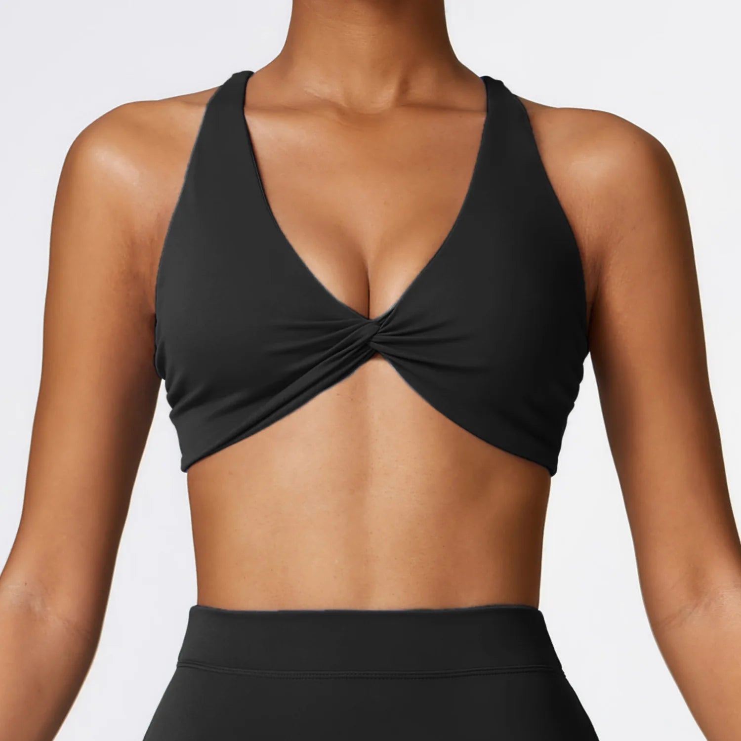 Criss Cross Straps Back High Support Impact