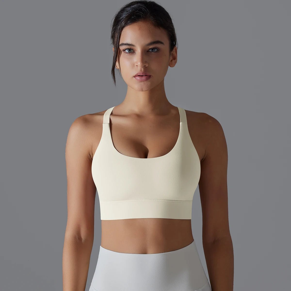 Sexy Backless Yoga Bra Workout Adjustable Buckle