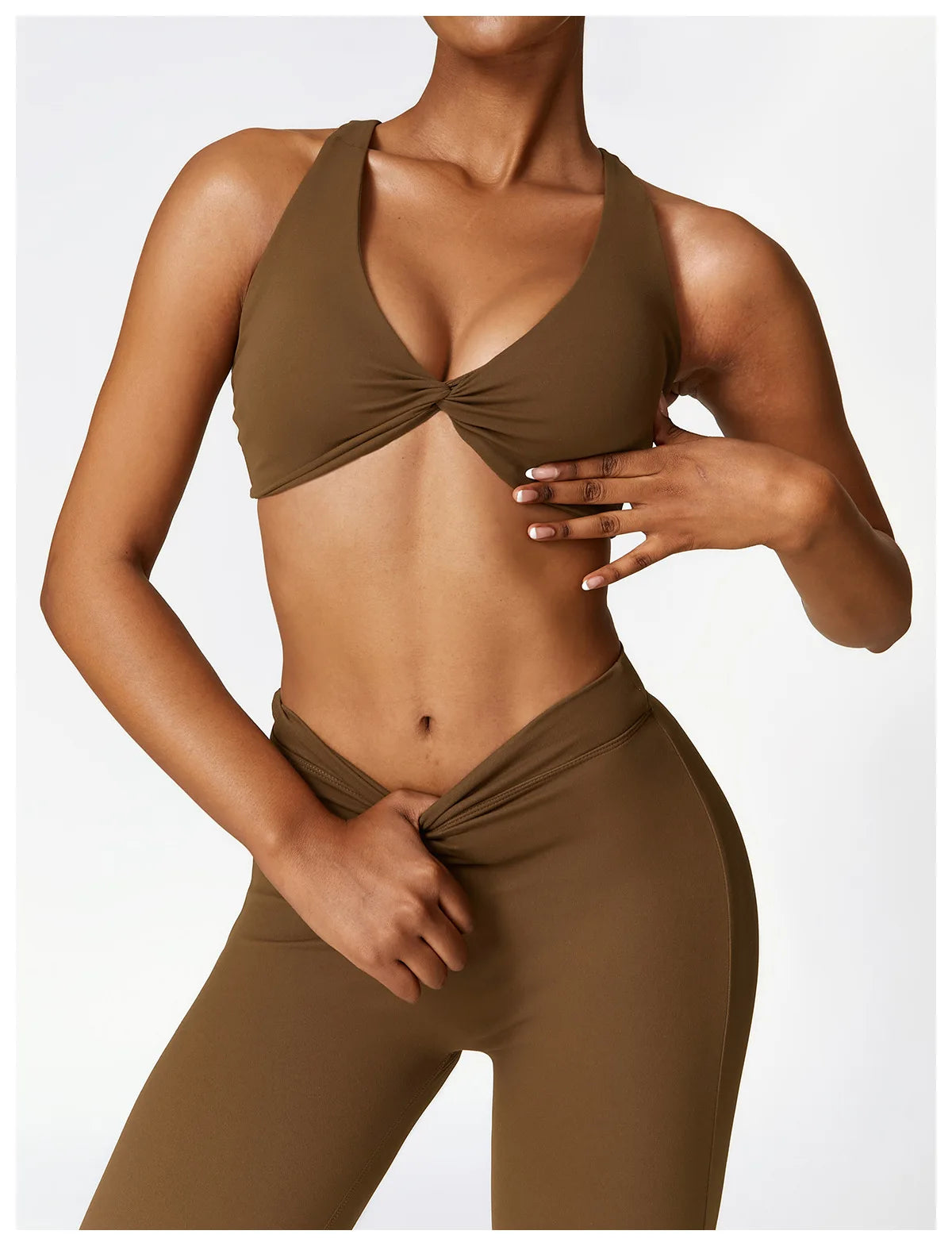 Criss Cross Straps Back High Support Impact