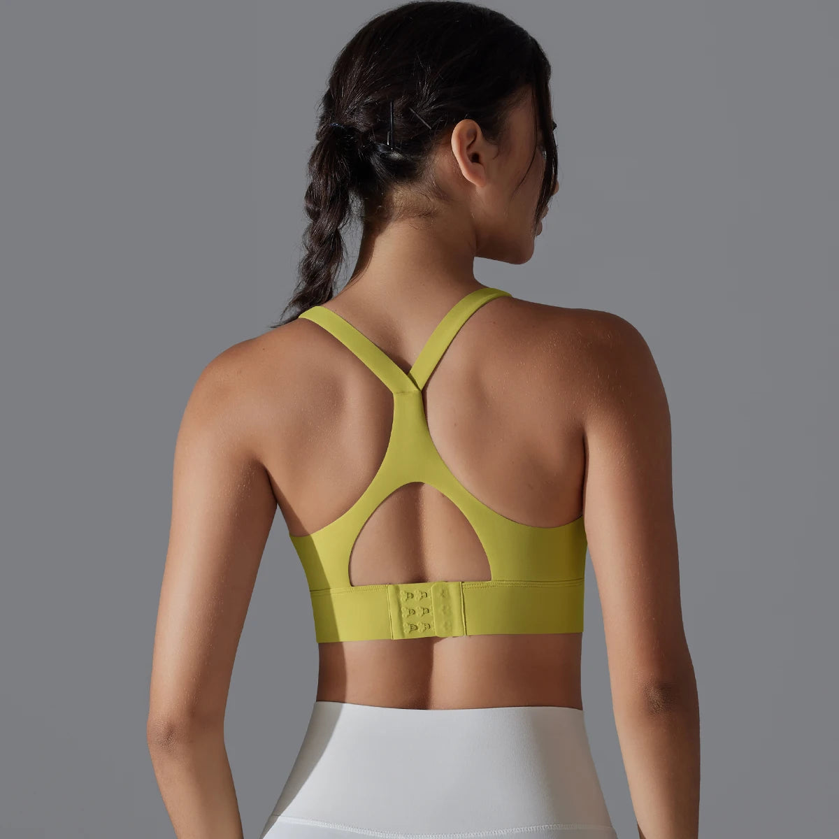Sexy Backless Yoga Bra Workout Adjustable Buckle