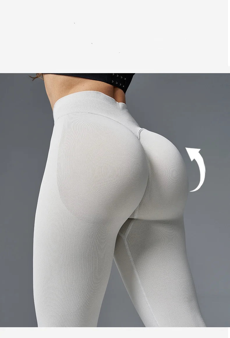 Peach Hip Tight High Waist Yoga Pants