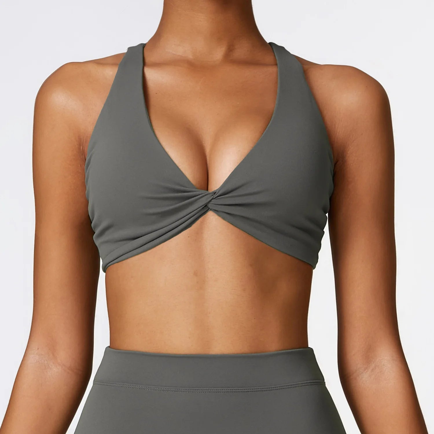 Criss Cross Straps Back High Support Impact