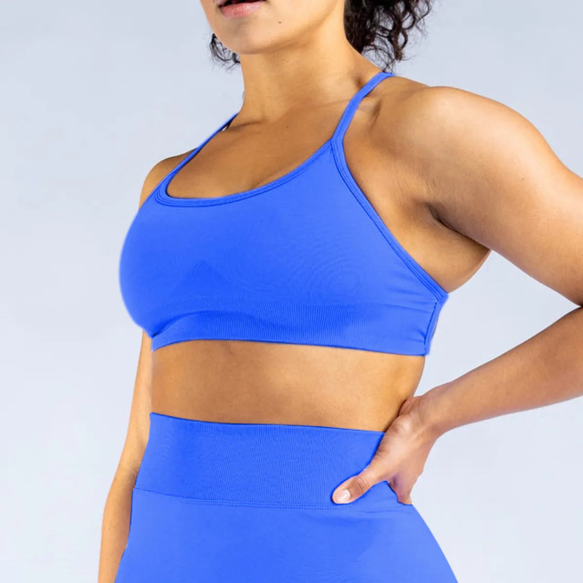 Dynamic Backless Sports Bra High Impact