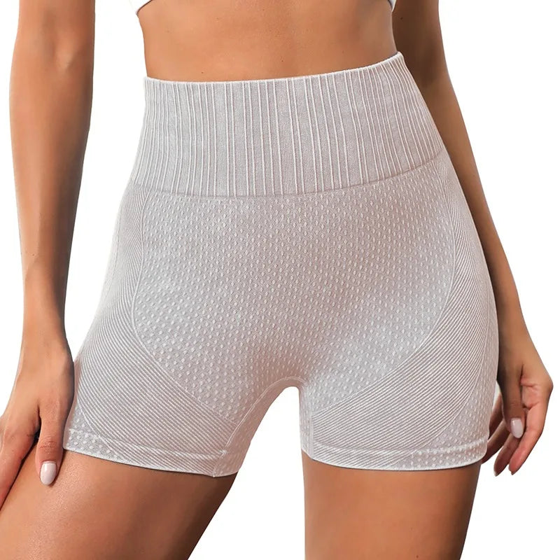 Seamless Knitted Buttock Shorts