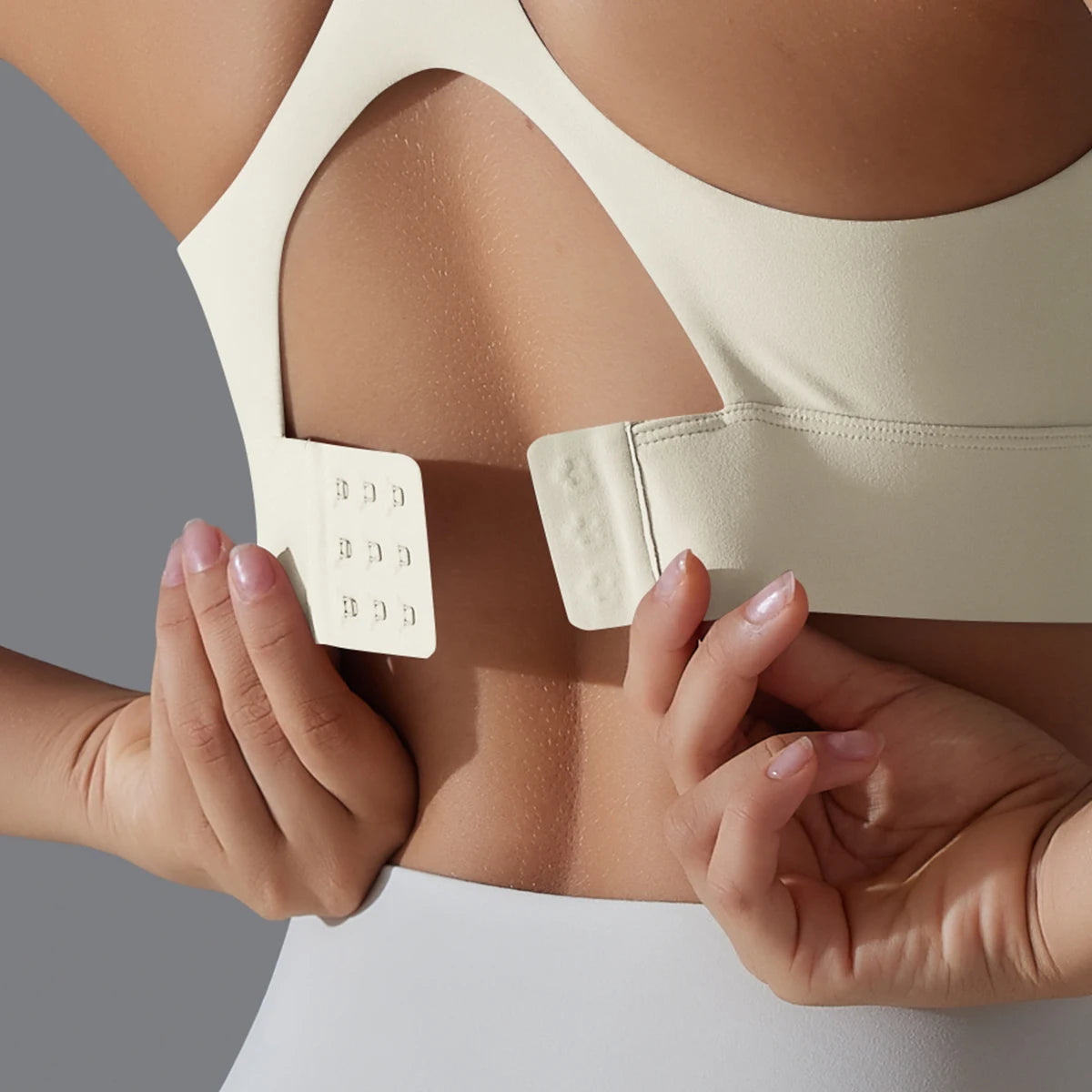 Sexy Backless Yoga Bra Workout Adjustable Buckle