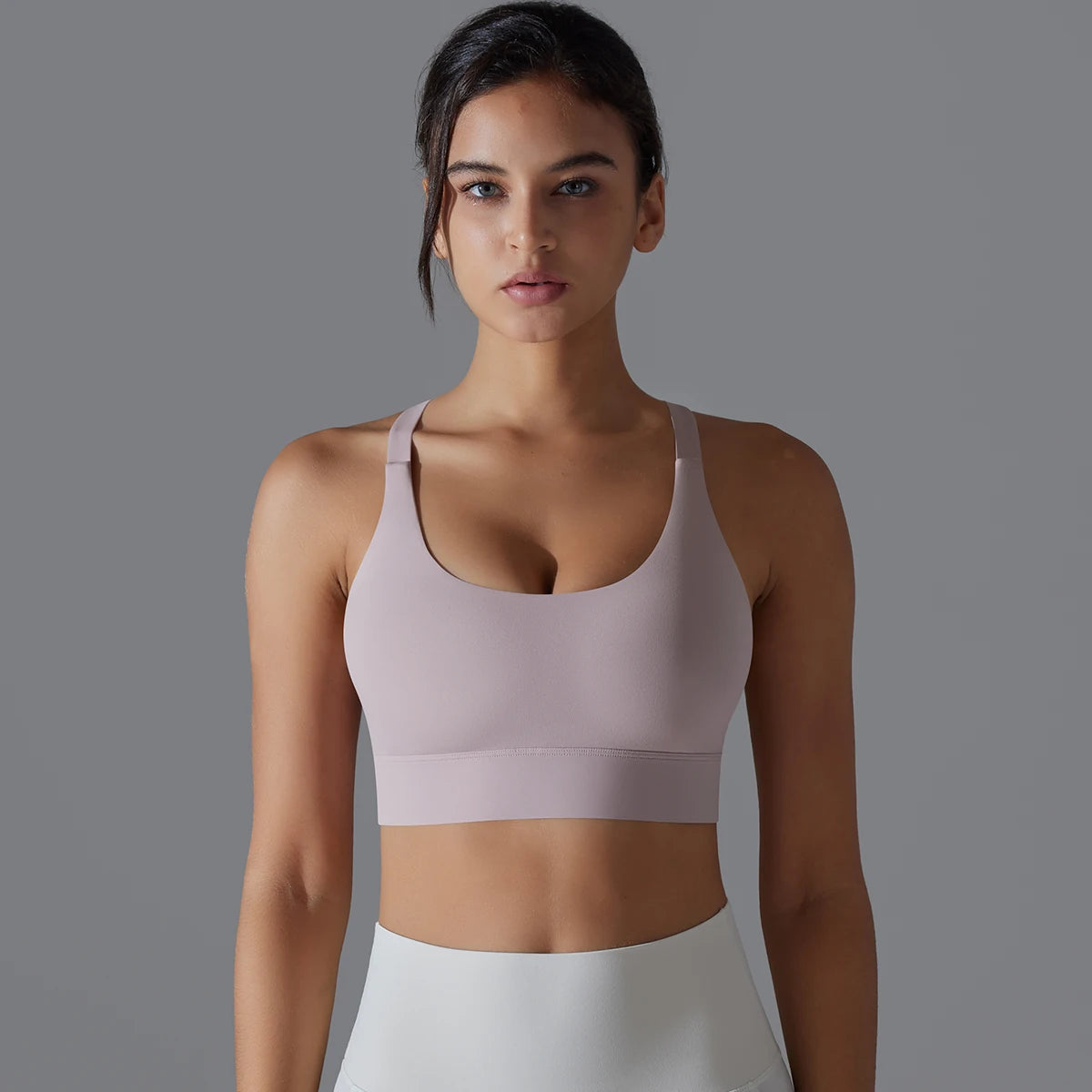 Sexy Backless Yoga Bra Workout Adjustable Buckle