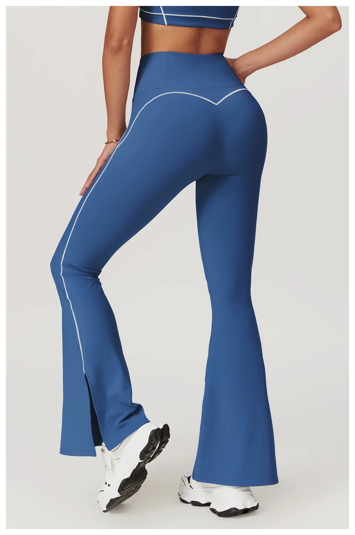 Leggings Bell-bottoms Push Up High Waist Wide Leg