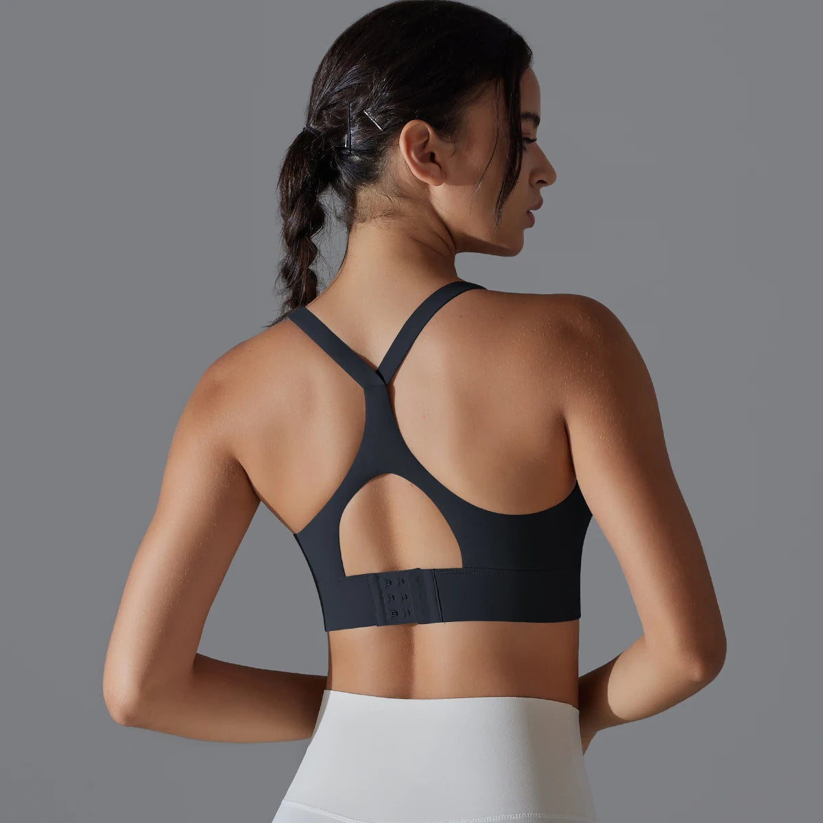 Sexy Backless Yoga Bra Workout Adjustable Buckle