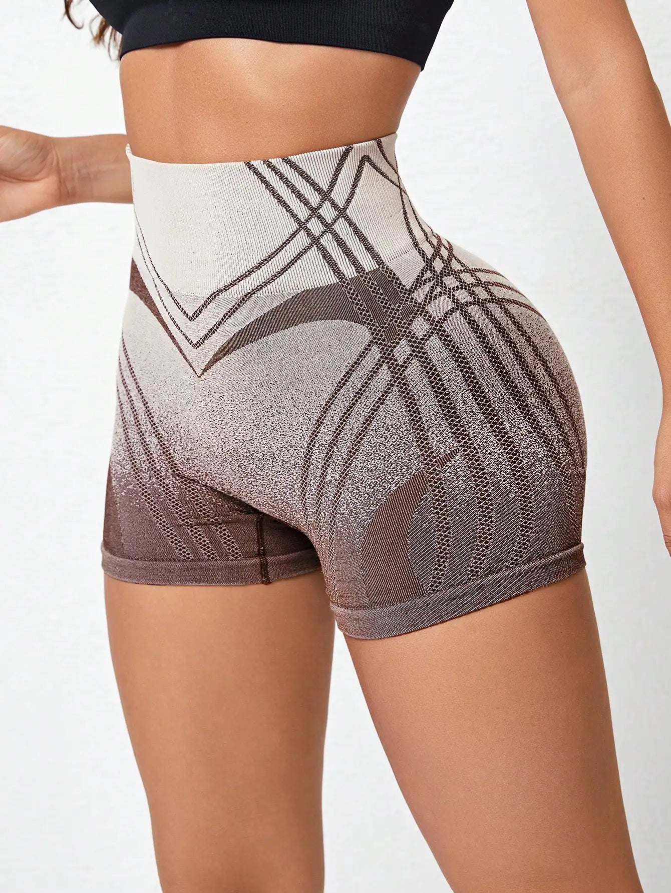 Gradient Yoga Exercise High Waist Hip Lifting